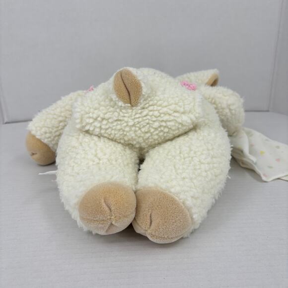 Matchbox Need a Littles Lamb Sheep Plush Pacifier Blanket Bare Bottom VTG 1985 - Picture 7 of 10